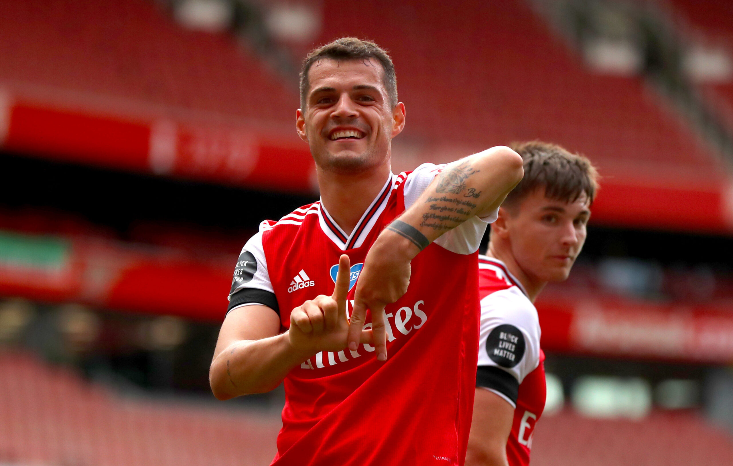  Granit  Xhaka  Arsenal s Next Great Cult Hero