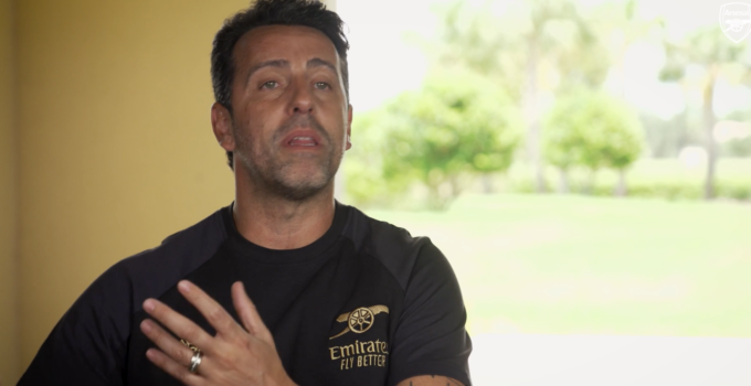 Arsenal technical director, Edu Gaspar